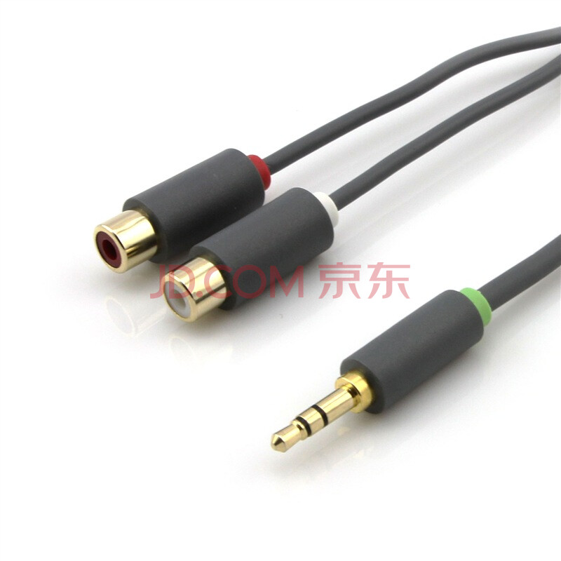 CE-LINK 2087 DC3.5mm公對(duì)2RCA母立體聲音頻線(xiàn) 數(shù)字時(shí)代的經(jīng)典橋梁